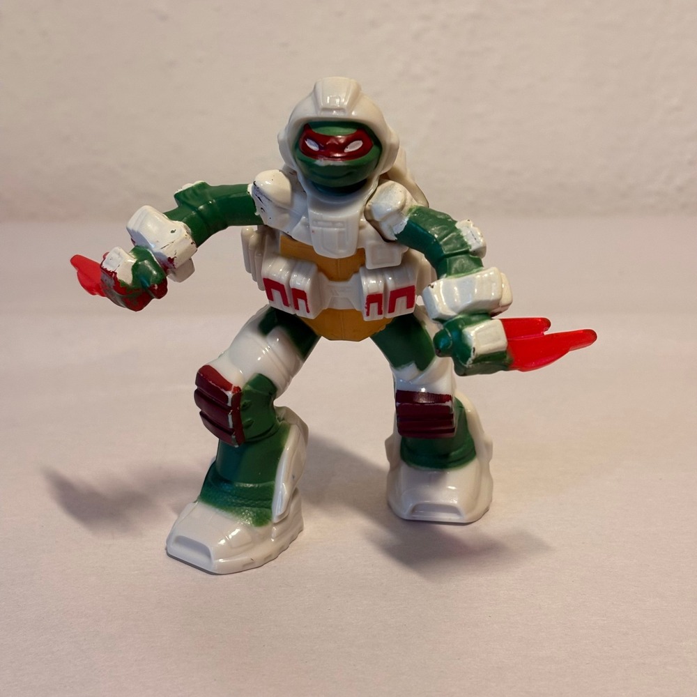 McDonalds TMNT Action Figure Kids OS Green Good Raphael Space Gear 2016 Toy